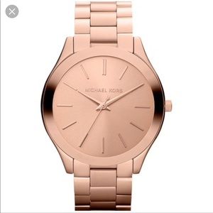 Michael Kors “Slim Runway” Rosegold Watch